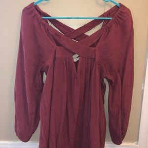 Shop impressions top- mauve